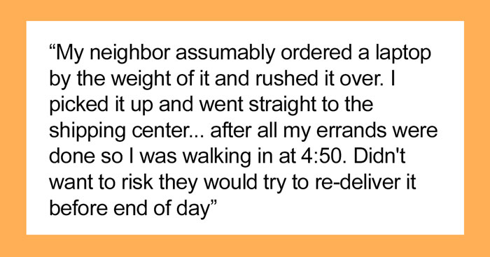 Neighbor’s Laptop Is Delivered To Man, He Decides To Teach Him A Lesson, Returns It To Shipping Hub
