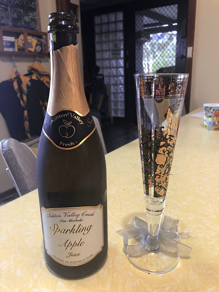 Just Opened My New Year's Eve Champagne And Then I Cried