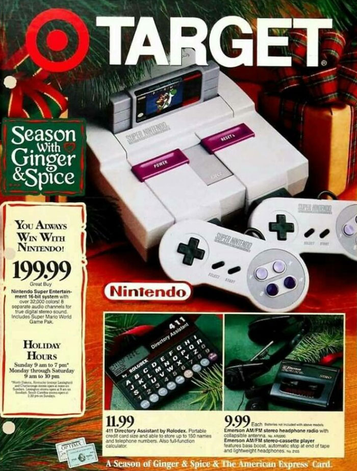 SNES Christmas Ad