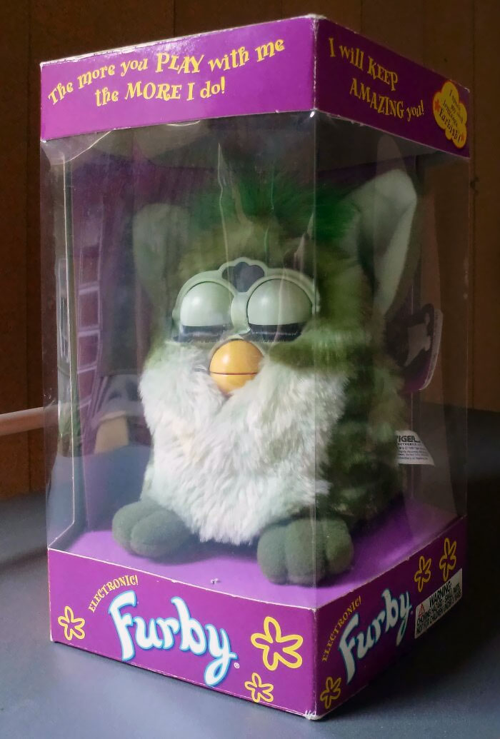 Furby Became The Best Selling Toy In The US For Christmas 1998