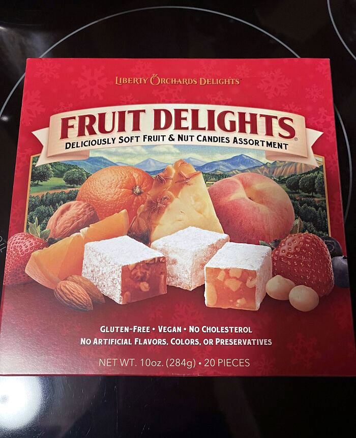 My Gram Always Had Fruit Delights During Christmas Time In The 90s. They Are The First Thing I Look For When The Christmas Stuff Starts Coming Out