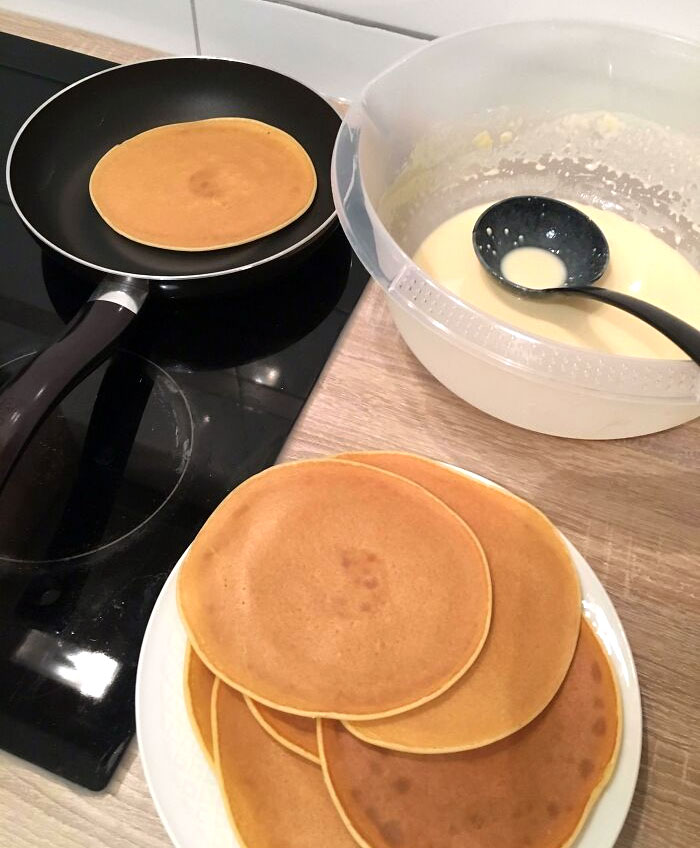 Roommate Said I Should Post My Pancakes, Here Goes Nothing