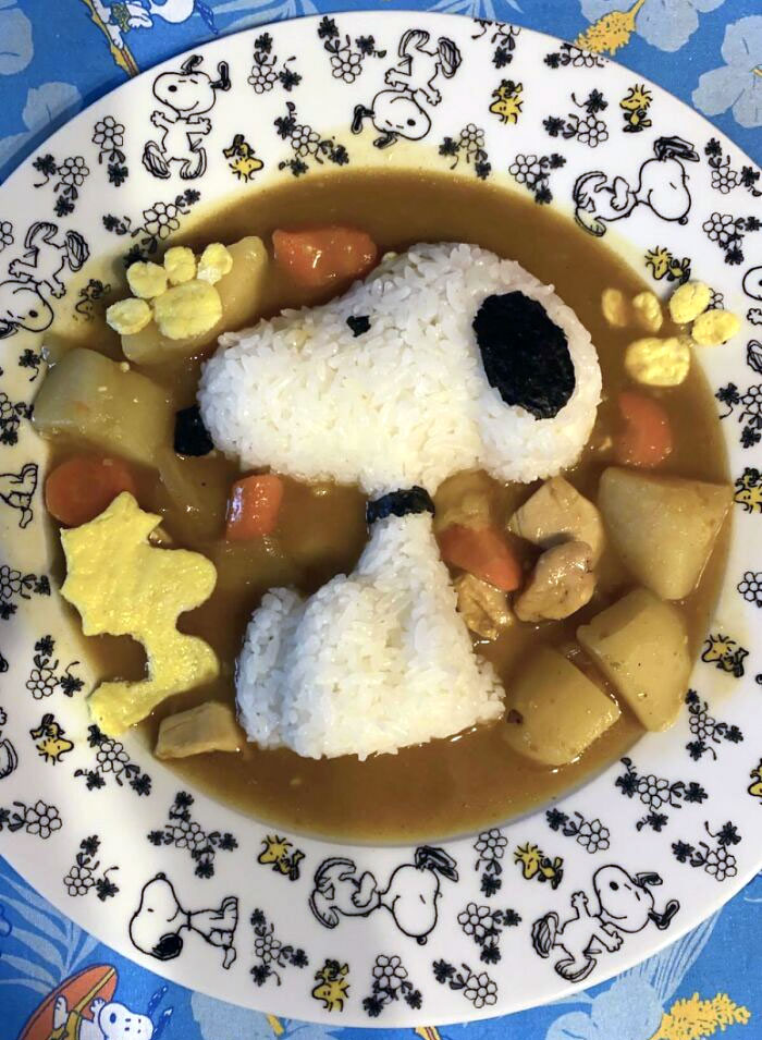 Homemade Snoopy Chicken Curry