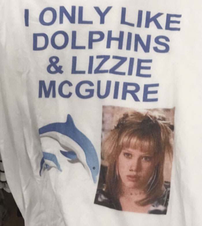 Solo me gustan los delfines y Lizzie McGuire