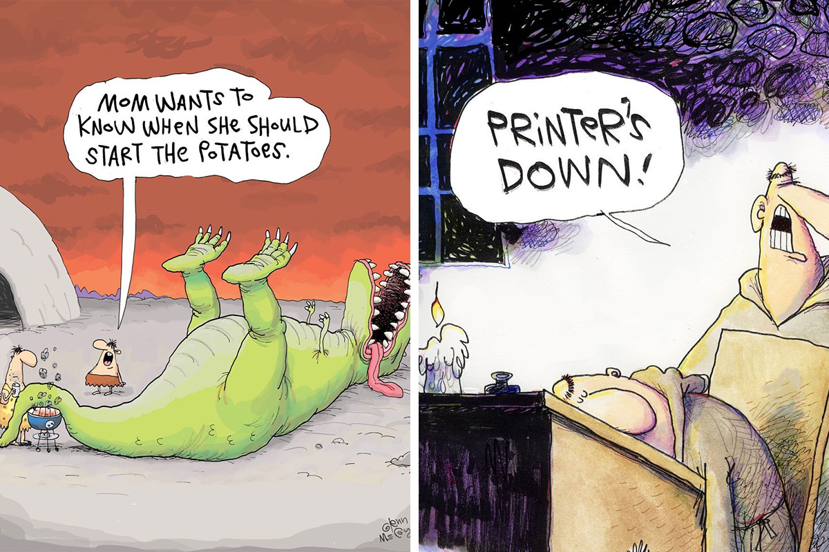 Artist Creates Funny OnePanel Comics Capturing The Quirks Of Human