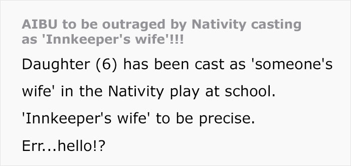 Nativity Casting Leaves Mom Fuming, She Considers Calling The School Out Nativity Casting Leaves Mom Fuming, She Considers Calling The School Out