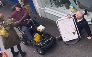 Pensioner Has Mobility Scooter Seized By Police After Knocking Over Man Who Bought The Last Pasty