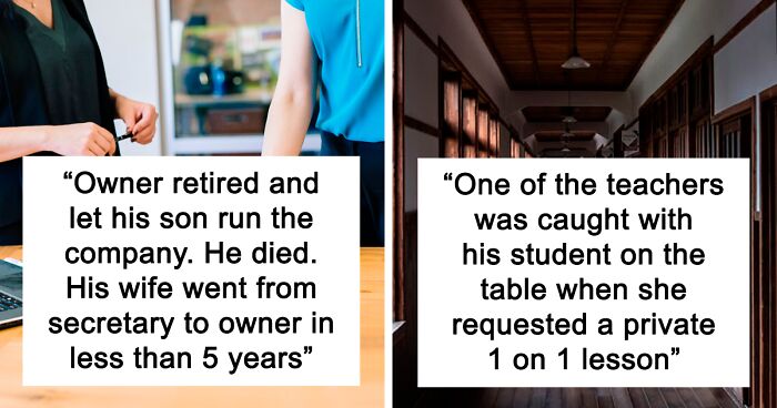 30 Infamous Workplace Scandals That Made For A Spicy Workday