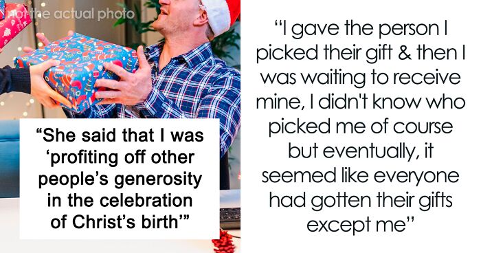 Man’s Uncomfortable Gift Exchange With Devout Christian Ends In Worker Getting Fired