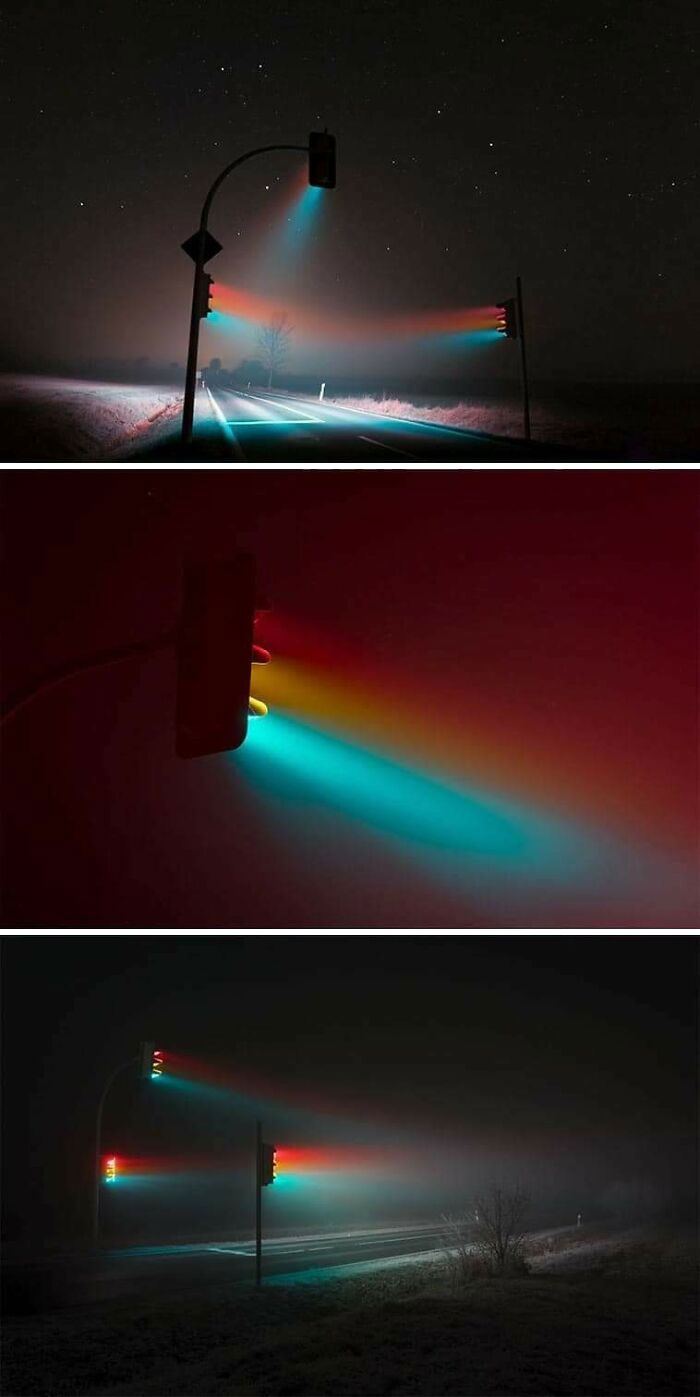 Long Exposure Traffic Light
