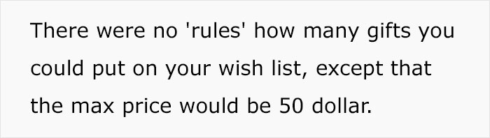 Woman Is Tired Of BIL Policing Secret Santa Exchange, Decides To 'Technically' Follow His Rules Woman Is Tired Of BIL Policing Secret Santa Exchange, Decides To 'Technically' Follow His Rules
