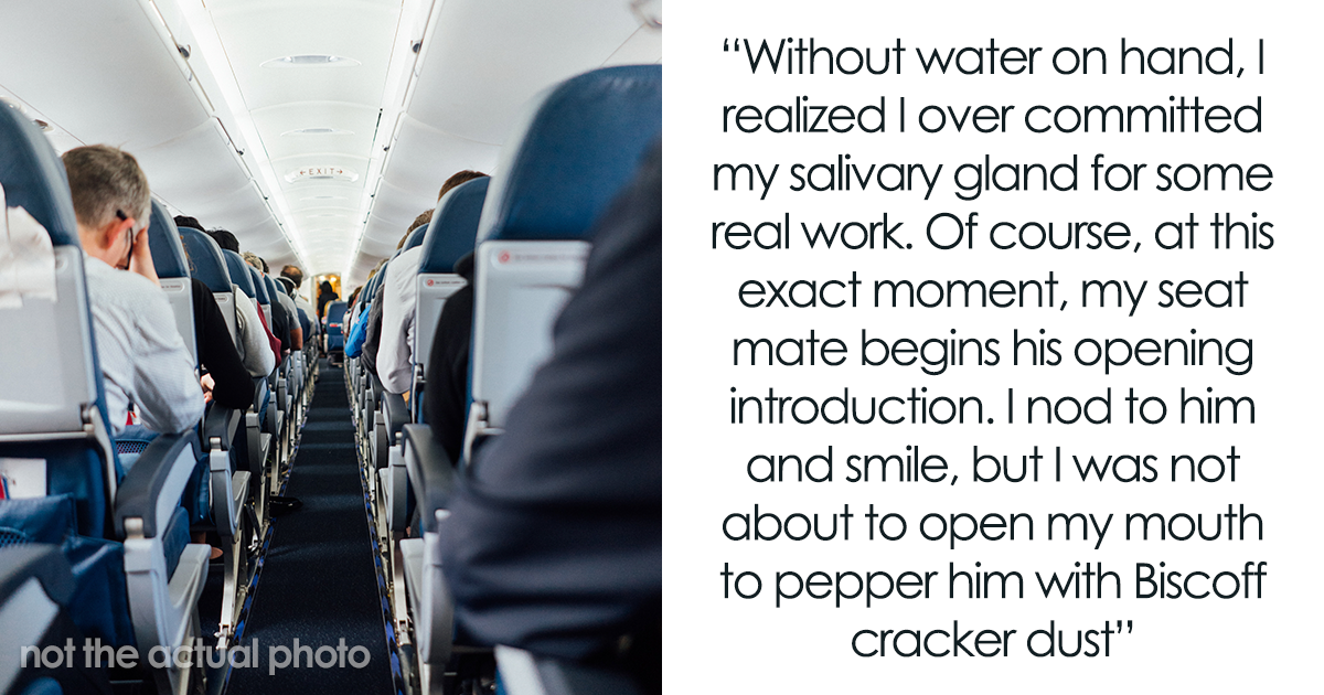 Plane Passenger 'Turns' Mute For The Flight When His Seatmate Misinterprets Why He Can't Speak - Vimarsana News