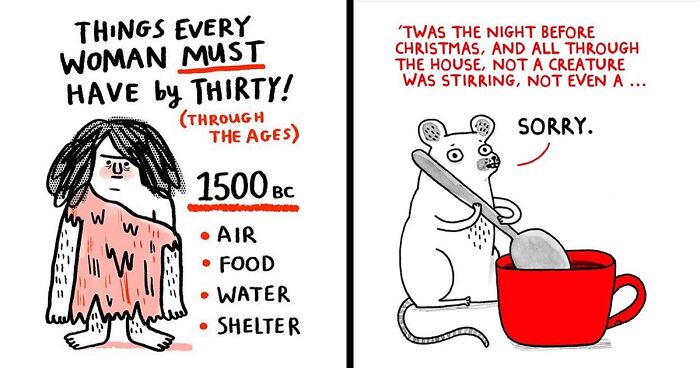 British Artist Shares Her Mental Health Struggles In 30 New Witty Comics