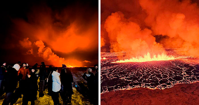 Thrill-Seekers Disregard Warnings, Flock to Iceland’s Erupting Volcano Site