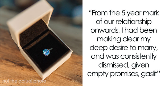 BF Decides It’s Finally Time To Propose After 30 Years And 4 Kids, Is Met With An Eye Roll