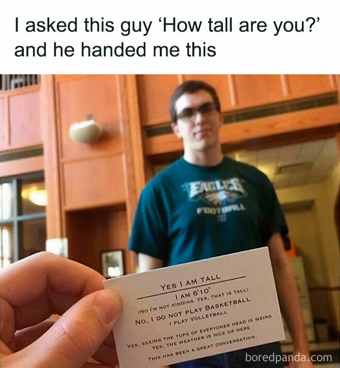 Every Tall Guy Should Have This