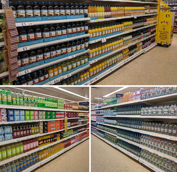 I've Been Working In A Supermarket For 11 Years And Still Find "Facing Up" Oddly Satisfying. I Took These Pictures 1 Month Ago