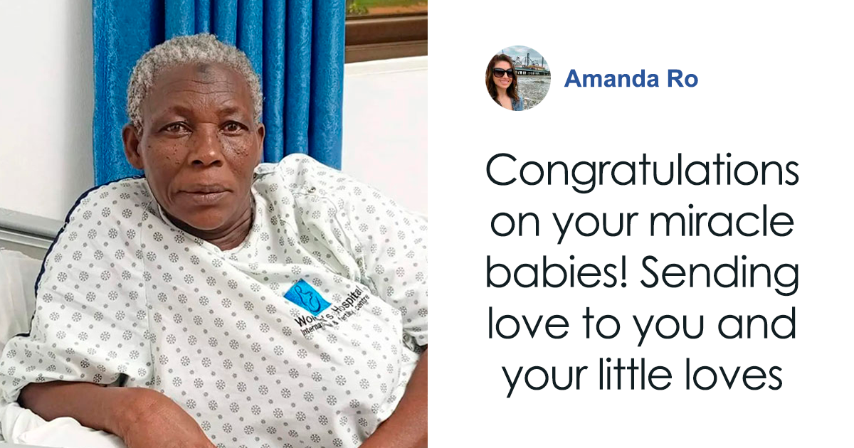 “It Was A Miracle”: Seventy-Year-Old Ugandan Woman Welcomes Baby Twins In Hospital