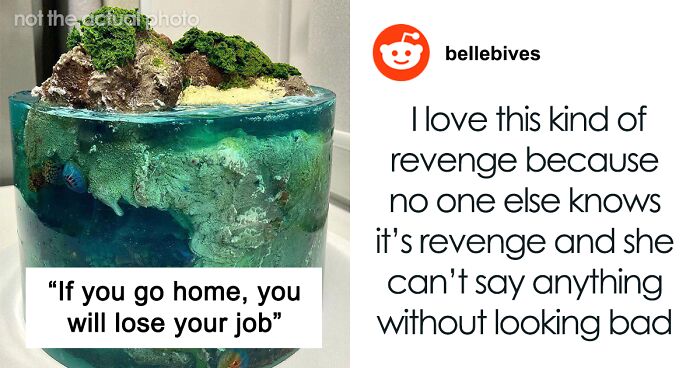 Boss Serves Ill Worker With Ultimatum, She Serves Her Work Lover A Cake As Petty Revenge