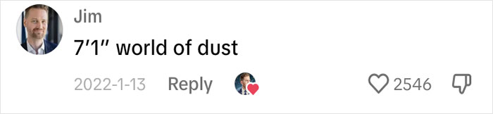 This TikToker Shares What Life Looks Like When You're 7’1” Tall And People Are Here For It This TikToker Shares What Life Looks Like When You're 7’1” Tall And People Are Here For It