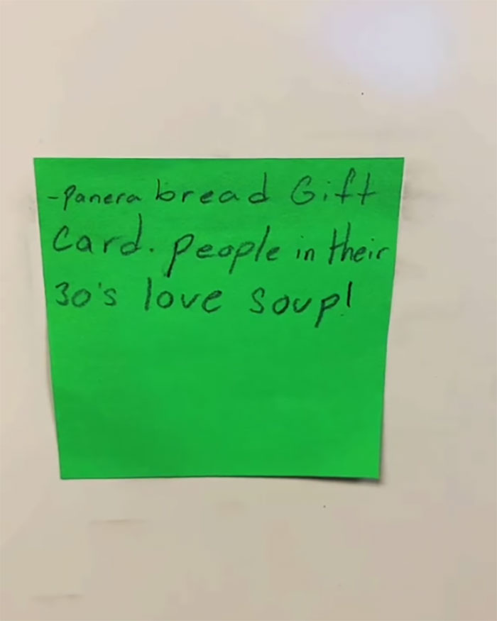 Teacher Asked Students For Gift Ideas For 30-Somethings And The Answers Are Hilariously Savage Teacher Asked Students For Gift Ideas For 30-Somethings And The Answers Are Hilariously Savage