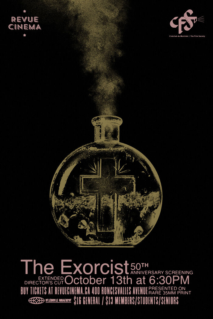 "The Exorcist" Movie Screening Poster