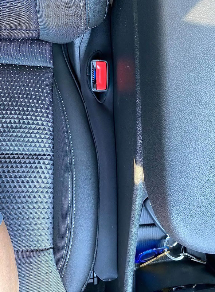 Drop Stop - The Original Patented Car Seat Gap Filler: A badass solution to prevent your phone, keys, or any other items from falling into the car seat gap, ensuring a distraction-free drive. Featured on Shark Tank, this easy to install filler expands or contracts for any size gap.