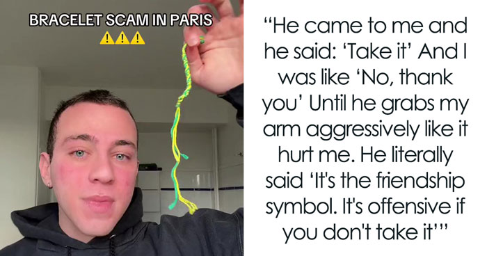 “I Ran For My Life”: Italian In Paris Warns About Scary Bracelet Scam