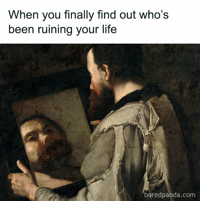 30 Classical Art Memes That Prove The Struggle Has Been Real Through ...