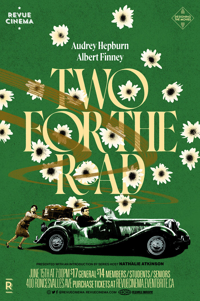 "Two For The Road" Movie Screening Poster