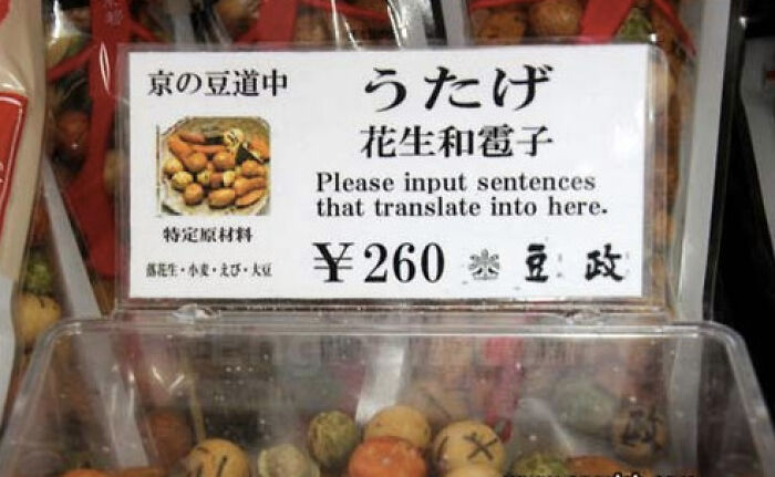 Literally Lost In Translation