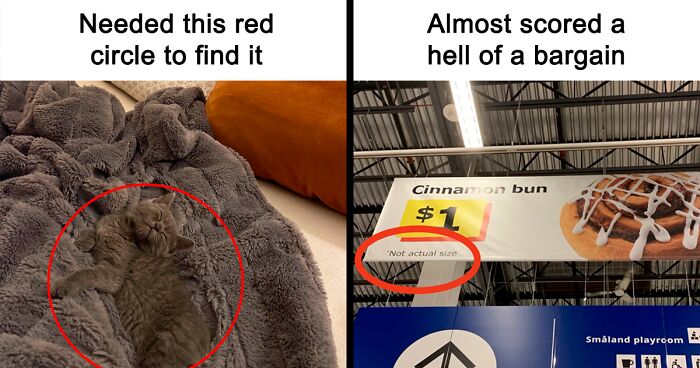 65 Times The Red Circle Was Actually Useful, As Shared By This Online Community