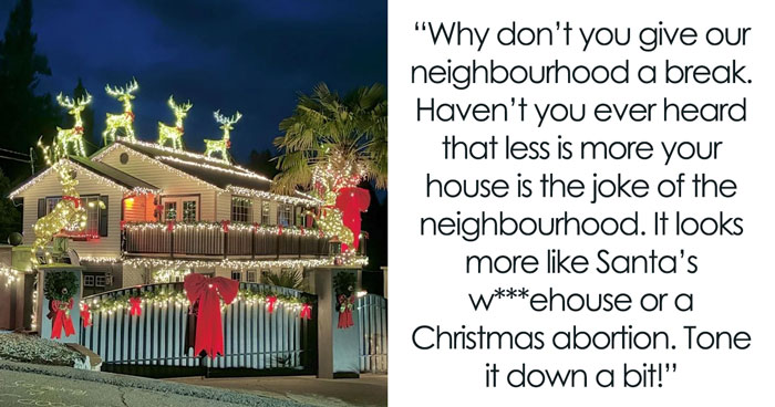 Woman Loses Her Son, Tries To Dull Her Pain With Christmas Decorations, Faces Neighbor’s Petty Note