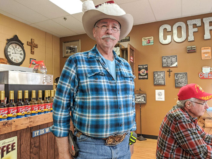 This Cowboy From The Kendall County Provided An Early Christmas Gift To Mothers At A Local Heb By Providing Them With Gift Cards