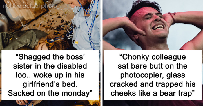 “Did That Really Just Happen?”: 35 Scandalous Workplace Christmas Parties That Are Hard To Forget