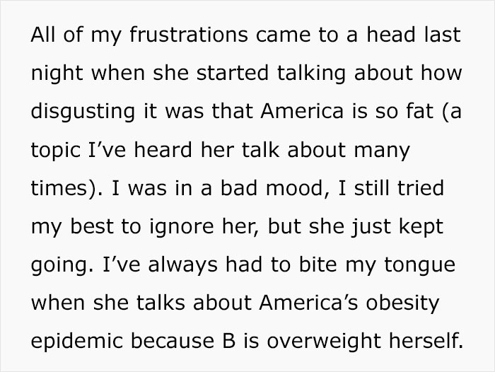 “America Is So Fat”: Woman Hits Obese Roomie With Truth Bomb, She Can’t Take It