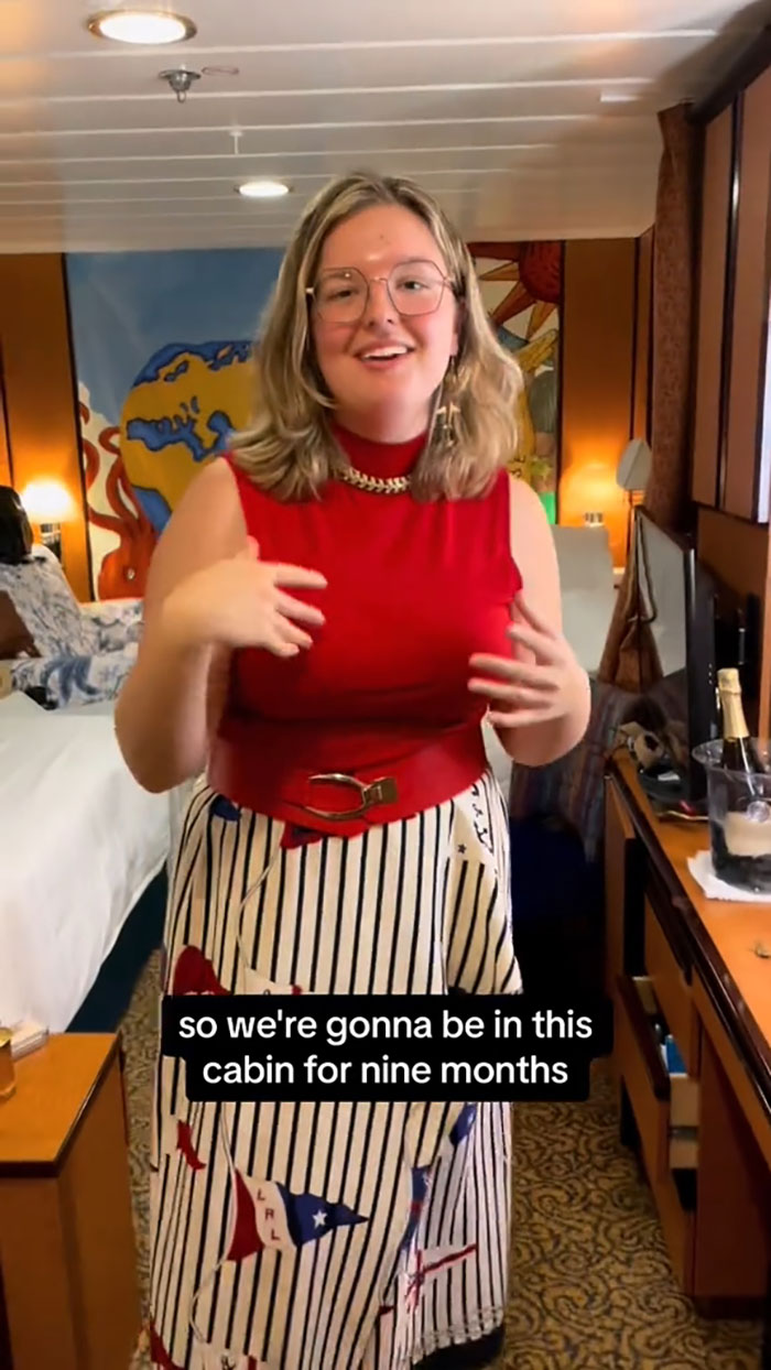 “Yikes”: People React To Woman’s Cabin Tour On Board Royal Caribbean’s “Ultimate World Cruise” “Yikes”: People React To Woman’s Cabin Tour On Board Royal Caribbean’s “Ultimate World Cruise”