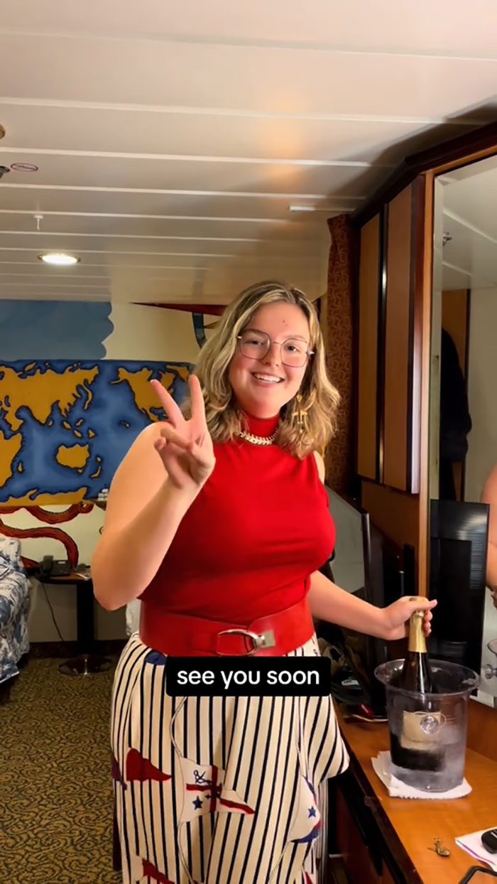 “Yikes”: People React To Woman’s Cabin Tour On Board Royal Caribbean’s “Ultimate World Cruise”