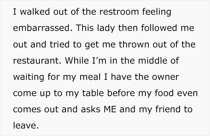 "Are You A Girl?": Woman Goes After A Boy In The Women's Bathroom, Is Surprised It Backfires "Are You A Girl?": Woman Goes After A Boy In The Women's Bathroom, Is Surprised It Backfires