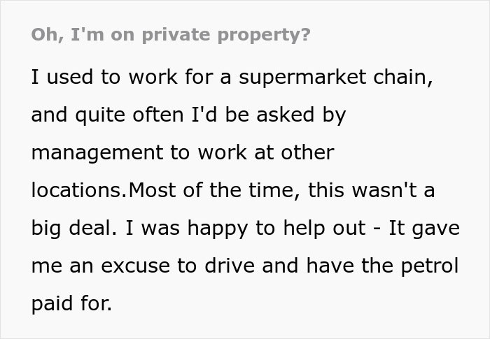 "Of Course, I'll Go, Right Away, Sorry": Boss Regrets Not Hearing Out Guy On His Private Property "Of Course, I'll Go, Right Away, Sorry": Boss Regrets Not Hearing Out Guy On His Private Property