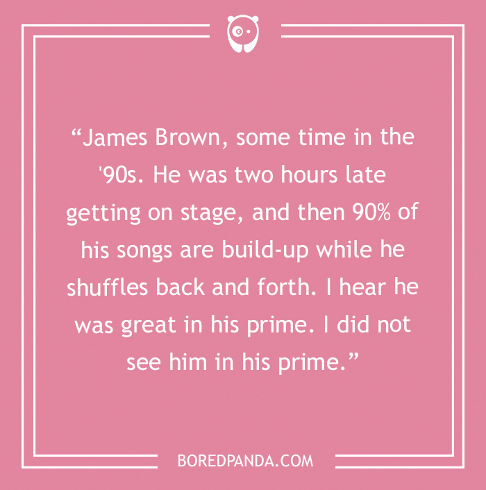 42 Of The Worst Concerts Ever These People Had The Dubious Pleasure Of Witnessing