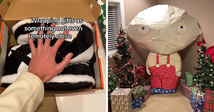 Person Hides What Their Actual Gifts Are, And The Results Are Hilariously Impressive