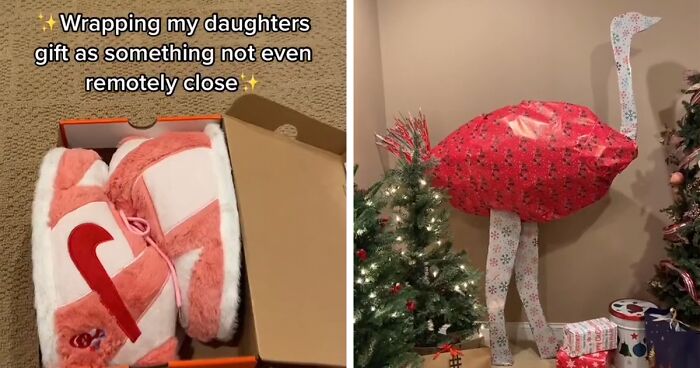 Person Hides What Their Actual Gifts Are, And The Results Are Hilariously Impressive
