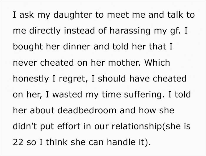 Man Proves To Daughter His New Girlfriend Is Not A Homewrecker, Reveals Real Reason He Left Mom Man Proves To Daughter His New Girlfriend Is Not A Homewrecker, Reveals Real Reason He Left Mom