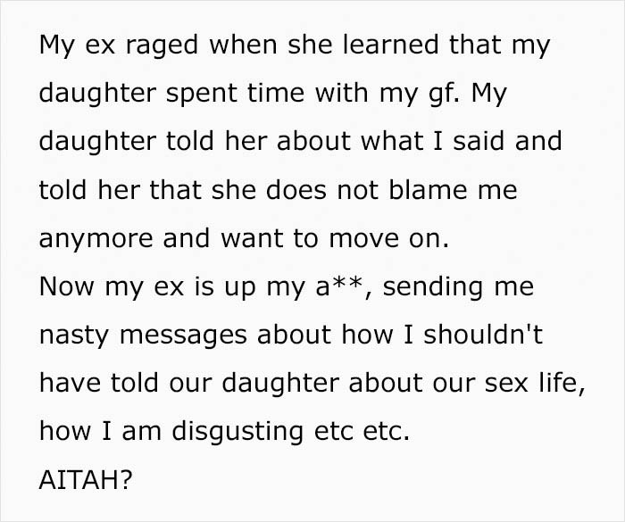 Man Proves To Daughter His New Girlfriend Is Not A Homewrecker, Reveals Real Reason He Left Mom Man Proves To Daughter His New Girlfriend Is Not A Homewrecker, Reveals Real Reason He Left Mom