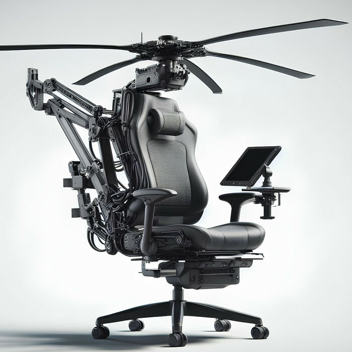 With The Help Of AI, I Made Nigerian Office Chairs Take To The Skies With The Help Of AI, I Made Nigerian Office Chairs Take To The Skies