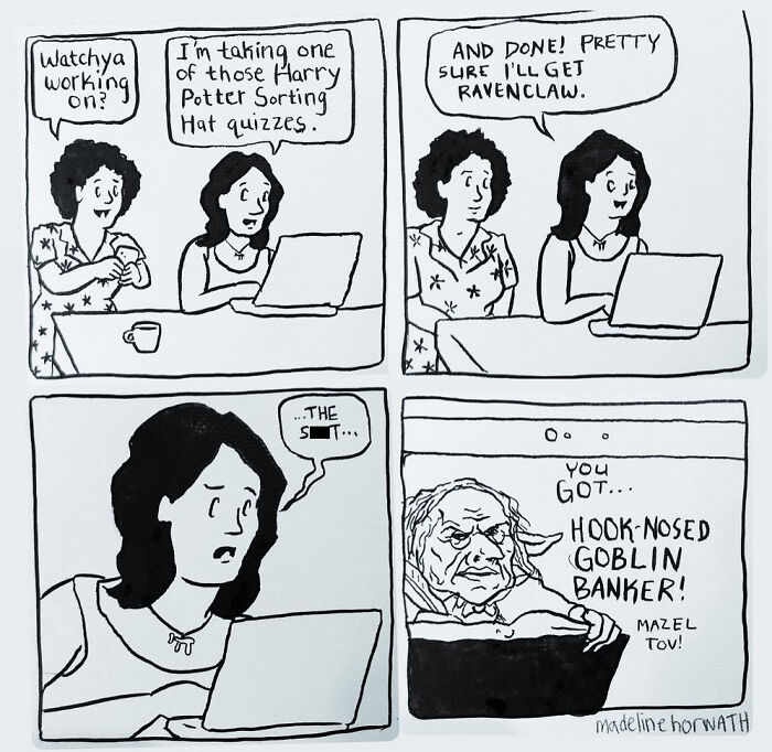 Single-Panel Comics By Madeline Horwath