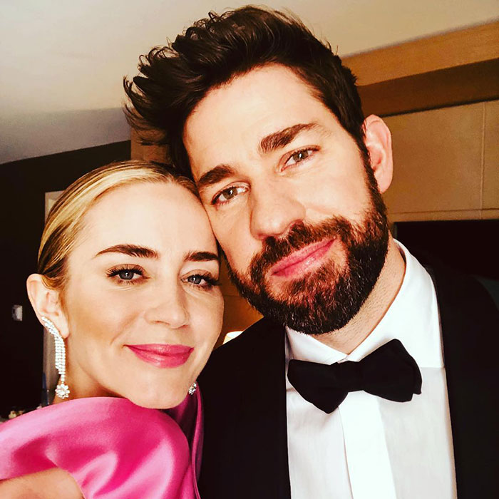 We Finally Know Whether John Krasinski Whispered "Divorce" To Wife Emily Blunt At Golden Globes