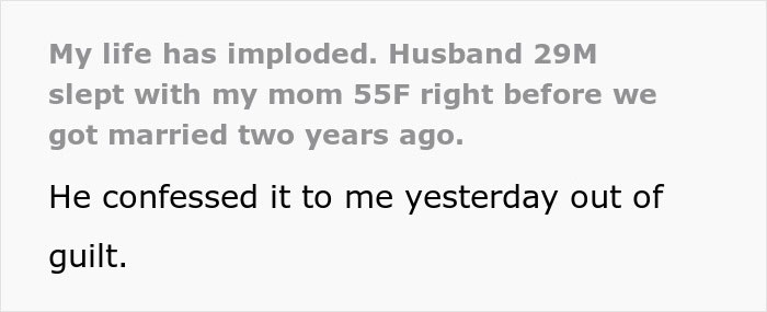 Mom Refuses To Admit She Slept With Daughter’s Husband Hours Before They Were To Be Married