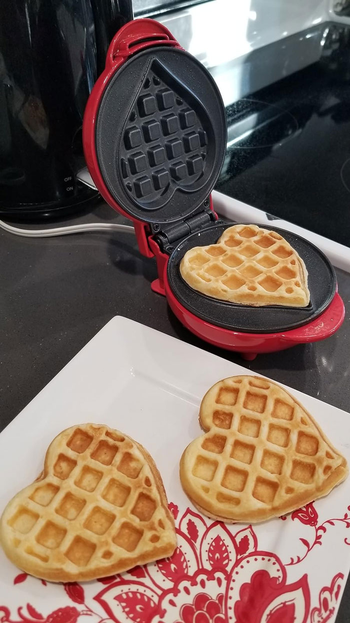 Bring Some Fun To The Kitchen With The Adorable Dash Mini Waffle Machine, A Love-Infused Morning Meal Never Been This Easy!